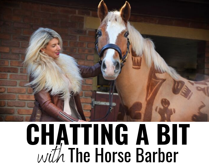 Chatting A Bit with The Horse Barber