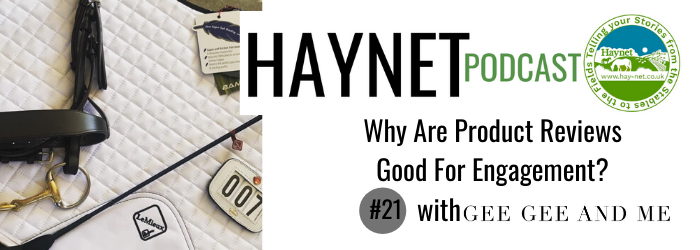 PODCAST: Why Are Product Reviews Good For Blog Engagement? by Gee Gee and Me